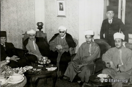 1949 - Sayf El Islam Al-Badr, Sayf El Islam Yehya and Abdelkrim Al Khattabi